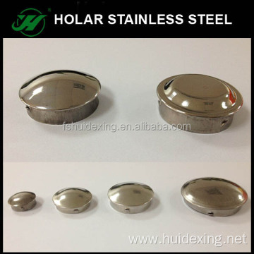 stainless steel balustrade end cap/end cap